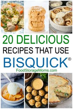 20 delicious recipes that use bisqueck to make it easier for the family to eat