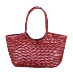 Burgundy Summer Woven Leather Purse Oversized Tote Bags | Baginning Elegant Red Bag For Vacation, Elegant Red Bags For Vacation, Chic Red Straw Bag For Shopping, Elegant Red Woven Bag, Red Straw Bag For Shopping, Chic Red Beach Bag, Red Chic Straw Bag For Daily Use, Chic Red Straw Bag For Daily Use, Chic Red Shoulder Bag For Beach