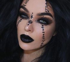 Fantasy Make-up, Halloween Make-up Looks, Halloweenský Makeup, Holloween Makeup, Cute Halloween Makeup, Witch Makeup