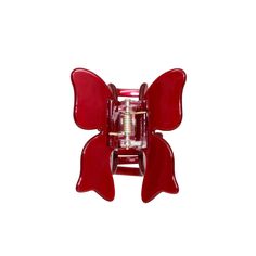 Representing our favorite symbol of the season, the Bow Clip in Poinsettia is here for all of your hair styling needs. Emi Jay, Hair Bow Clip, Red Accessories, Bow Clip, Butterfly Hair, Cute Little Things, Wigs Hair Extensions, Bow Clips, Bow Hair Clips