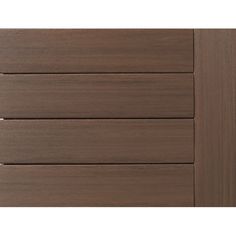 the drawers are made from wood and have metal pulls on each one side, along with two