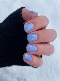 Neat Nails, Blue Glitter Nails, Fall Gel Nails, Prom 2024, Nail Time, Cute Acrylic Nail Designs, I Love Nails, Cute Acrylic Nails, Blue Glitter