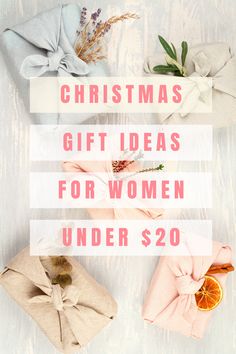 christmas gift ideas for women under $ 20