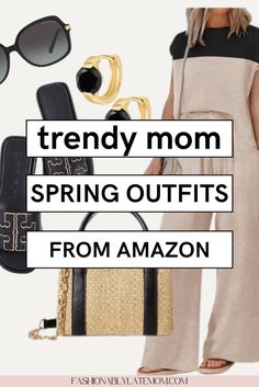 Looking for stylish and easy Women's Spring Outfit ideas? This guide features casual pieces from Amazon that fit into any mom’s wardrobe. With effortless Casual Mom Style inspiration, you'll find trendy, comfortable outfits that make spring dressing a breeze.