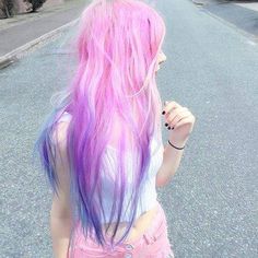 Wengie Hair, Pink And Purple Hair, Hair Colorful, Violet Hair, Hair Color Pastel, Beautiful Hair Color, Pastel Hair