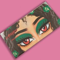 green lady cartoon lash box Lady Cartoon, Green Lady