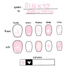 idksksj Cute Nails Basic Simple, Coffin Door, Skz Nails, K Pop Nails, Beginner Nail Designs, Artsy Nails, Nail Template, Nails Logo, Business Nails