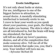 Intelligence Turns Me On, Quotes About Desire, Attracted To Intelligence, Intelligent Quotes, Sylvester Mcnutt, Intelligence Quotes, Healthy Relationship Advice, Feb 8, Infj