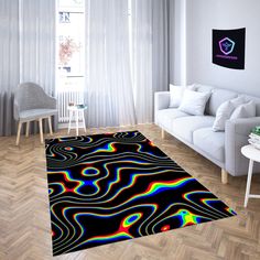 This Rugs item by LoveMooDesign has 30 favorites from Etsy shoppers. Ships from Türkiye. Listed on Jul 12, 2024 Trippy Apartment, Trippy Rug, Rug Illustration, Illusion Rug, Apartment Shopping, Rug Colorful, Colorful Rug, Velvet Top, Washable Rug