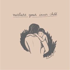 Nurture your inner child! #mentalhealth #mentalhealthawareness #mentalhealthsupport #mentalhealthmonth #growth #healing #wellness #love #support #therapy #counseling #amricounseling #treatment #help #breakthesilence #endthestigma Inner Child Aesthetic, Inner Child Tattoo, Dance In The Kitchen, Inner Child Quotes, Create Abstract Art, Inner Child Work, Therapy Notes, Journal Prints, Vision 2024