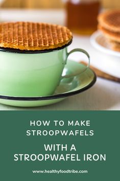 how to make stroopwafels with a stroopwafel iron