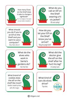 Best Elf on the Shelf Jokes for Kids incl. Free Elf Joke Cards Elf Hide And Seek Note, Elf Rhymes, Elf On The Shelf Jokes Free Printable, Elf Jokes Free Printable, Elf On The Shelf Cards, Elf On The Shelf Religious Ideas Kids, Elf On The Shelf Riddles, Elf Riddles, Elf Notes To Kids