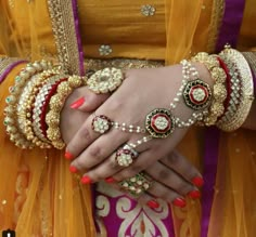 Jewelry for this wedding  Season . Inspired from padmavati look Padmavati Look, Chudiyan Bangles, Rajwadi Jewellery, Rajput Wedding, Trending Blouse Designs, Bridal Kalire, Trending Blouse, Bracelet Indian