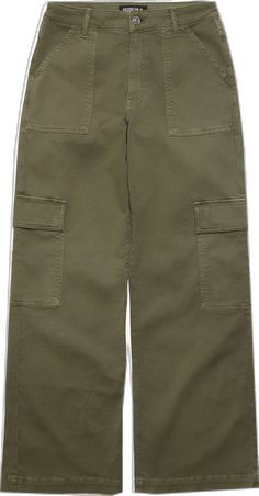 Women's Cargo Pants in Deep Lichen Green - BROOKLYN INDUSTRIES Khaki Work Pants With Pockets, Khaki Work Pants With Pockets For Workwear, Green Cotton Pants With Flap Pockets, Khaki Cargo Trousers For Work, Khaki Work Pants With Cargo Pockets, Khaki Cargo Work Pants, Khaki Full-length Cargo Jeans With Flap Pockets, Green Utility Parachute Pants, Green Cotton Cargo Jeans With Flap Pockets