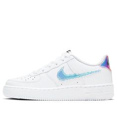 (GS) Nike Air Force 1 LV8 'Digital Swoosh' CW1577-100 (AF1/SNKR/Skate/Low Top) Nike Air Force 1, Air Force 1, Nike Air Force, Low Top, Air Force, Nike Air, Force, The 100, Nike