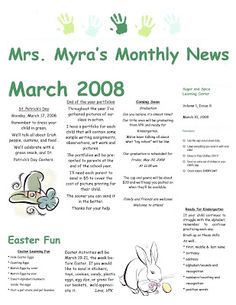 the march flyer for mrs mary's month is shown with hand prints and an image of a rabbit