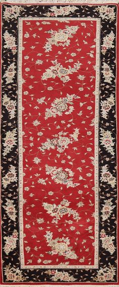 A Beautiful Genuine China Tabriz rug is Hand Knotted by skillful weavers in China with Wool & Silk Material. This rug is in New, First Quality condition. dimensions are 8' 1'' X 2' 5'' in foot and  246 X 74 in centimeter. the primary color is Red.



 This rug comes with free shipping and 30 days return for full refund with no question asked.

 At Rugsource we offer 100% Satisfaction guaranteed at the wholesale price so everyone can have a beautiful rug in their house to bring warmth and joy by Tabriz Rug, Silk Material, Red Floral, Primary Color, Beautiful Rug, Runner Rug, Handmade Rug, Rug Runner, Primary Colors