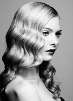 How To Create A Classic Hollywood Waves Hair Style Finger Wave Hair, Wavy Hairstyles Tutorial, Hollywood Hair, Waves Curls, Retro Hairstyles, Hollywood Fashion, Grunge Hair, Wedding Hair And Makeup, Hair Waves