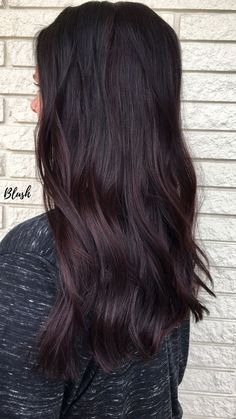 Maroon Balayage, Pelo Color Vino, Plum Hair, Matrix Color, Ombre Hair Blonde, Blush On, Burgundy Hair, Hair Color Highlights