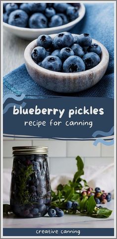 blueberry pickles recipe for canning