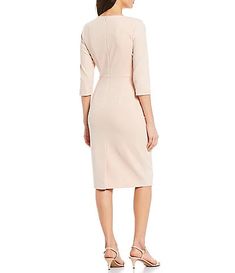 Women's Wedding Guest Dresses | Dillard's Wedding Guest Midi Dresses, Petite Wedding Guest Dresses, Cocktail Party Dresses, Dresses To Wear, Knit Tie, Womens Cocktail Dresses, Wedding Guest Dresses, Midi Sheath Dress, Dresses Dresses