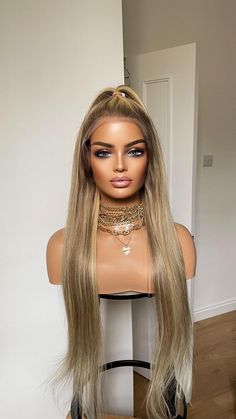 ITEM DESCRIPTION Dark Ash Blonde Human Hair Wig With Light Blonde Highlight*180% Density Wig*26 Long Straight Human Hair Wig*13x4HD Lace Wig*Free Part Wig 🚚DELIVERY  UK - next working day order before 12:00 midday International 1-3 working days  💝FEATURES Super Light weight, doesn't feel like you are wearing a wig at all, very natural realistic wig with natural realistic density Hair Type - Brazilian human Hair Density - 180% Colour -  Dark Ash Blonde With Light Golden Blonde Highlights Hair P Realistic Wig, Free Part Wig, 613 Blonde Wig, Dark Ash Blonde Hair, Blonde Highlights Hair, Blonde Human Hair Wig, Light Golden Blonde, Straight Human Hair Wig, Dark Ash Blonde