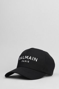 Hats in black cotton, curved peak, embroidery front logo, adjustable belt, 100% cotton, Made in BulgariaGender: MenMaterial: COTTONColor: BlackMade in: FRProduct ID: 403091_DH1XA015CB24*Import tax/duty will be calculated at checkout (If applicable) Balmain Jeans, Balmain Men, Burberry Hat, Adjustable Belt, Couture Collection, Luxury Boutique, Valentino Garavani, Bulgaria, Boat Shoes