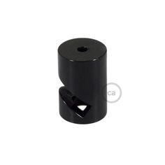 an image of a black plastic tube holder