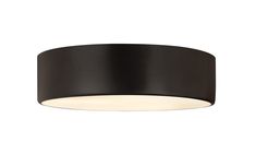 a black ceiling light on a white background