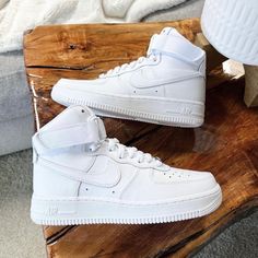 Nike Air Force 1 Highs Size: Women’s 6 Condition: Brand New In Box Airforce Shoes, Nike Air Force 1 Hightops, White Nike High Tops, Air Force High, Shoes Nike Air Force, Nike Air Force 1 High, Nike High Tops, Nike High, Nike Fashion Shoes