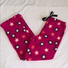 Brand New With Tags. Mayfair Women's Plush Fleece Star Pajama Pants Pjs -Beautiful Star Pattern -Elasticized Waistband, With Adjustable Drawstring -Soft, Plush Fleece, With All Over Pattern We Created These Pajama Pants In A Super Cute Star Pattern. And That Cozy Fleece? Keeps You Comfy And Warm All Night. Sweet Dreams. 100% Polyester Machine Wash Cold, Tumble Dry Low Star Pajama Pants, Star Pajamas, Elf Pajamas, Cuddle Duds, Striped Pajama Pants, Pajamas Pants, Red Pajamas, Pink Onesie, Christmas Flannel