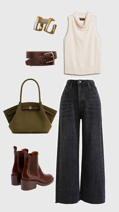 Stylish Work Outfits, Fall Fits, Mode Inspiration, Lookbook Outfits, Outfits Casuales, Fall Season, Autumn Winter Fashion, Everyday Outfits