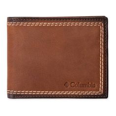 Ideal for life on the go, this RFID bifold traveler wallet by Columbia lets you carry cash, cards, and more in a slim profile wallet that minimizes bulk. Ideal for life on the go, this RFID bifold traveler wallet by Columbia lets you carry cash, cards, and more in a slim profile wallet that minimizes bulk. FEATURES RFID-blocking interior fabric lining helps protect your information Traveler bifold silhouette Designed for extra capacity with less bulk Contrast edge stitching 7 card slots 2 slip p Leather Travel Wallets With Id Window, Durable Bifold Wallet For Everyday Use, Travel Trifold Wallet With Coin Pocket, Travel Trifold Wallet With Id Window, Casual Leather Trifold Wallet For Travel, Trifold Wallet With Id Window For Travel, Casual Trifold Wallet With Rfid Blocking For Travel, Brown Trifold Wallet With Coin Pocket For Travel, Travel Bifold Wallet With Rfid Blocking