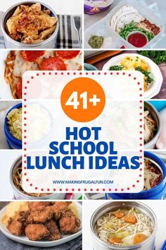 the top 4 hot school lunch ideas