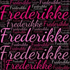 Frederikke, a name steeped in history and elegance, derives from the Germanic elements "frid," meaning peace, and "rik," meaning ruler. This charming name has roots in Scandinavian culture, where it symbolizes strength and grace. Historically, Frederikke has been borne by influential queens and noblewomen, embodying leadership and compassion. Its melodic sound evokes a sense of warmth and sophistication, inspiring those who bear it to embrace their unique journey. With a legacy of empowerment, F Hand Lettering Typography, F Names, Text Artwork, Modern Names, Lettering Typography, Name Design, First Name, Baby Boy Names