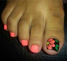 Beach Toe Nails, Toenail Art Designs, Toenail Designs Summer, Acrylic Nails Natural, Pedicure Designs Toenails, Summer Acrylic, Pedi Ideas, Toe Nail Color, Pedicure Ideas