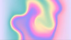 an abstract background with pastel colors and wavy lines in pink, green, blue, and yellow