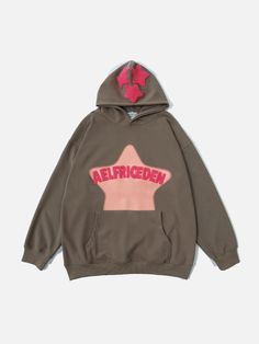 Aelfric Eden Vintage Embroidery Star Hoodie – Aelfric eden Star Hoodie, Aelfric Eden, Trendy Summer Outfits, Preppy Aesthetic, Pink Stars, Embroidered Hoodie, Vintage Embroidery, Pink Hoodie, Print Hoodie