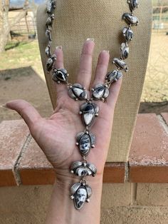 Buffalo Turquoise Jewelry, White Buffalo Turquoise Jewelry, Native American Jewellery, Silver Smithing, Navajo White, White Buffalo Turquoise, Necklace Brands, Western Jewelry, White Buffalo