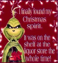 the grinch from the grinch movie is featured in this christmas card with an image of