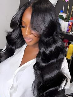 Hair Name: Lace Closure Wigs Hair Style: Body Wave Hair Hair Length: 8-32 inches Wig Weight: 200-320g/Wig (Depending on Lengths and Density) Color: Natural Color Density: 180% Lace Size: 5x5 Lace Closure Cap Size: Medium, 22.5inch (Customize Size Service >) Quality: 100% Real Hair HD Lace Wigs Last for: More Than One Year Lace: Swiss HD Lace Hairline: Pre Plucked Shipment: DHL, FedEx, or UPS 3-7 Business Days ? Natural Waves Hair, Hd Lace Wigs, Brazilian Loose Wave, Ombre Blond, Loose Waves Hair, Closure Wigs, Deep Wave Hairstyles, Wigs Hair, Colored Wigs