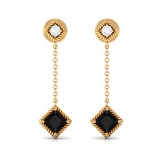 Product Details Discover the epitome of effortless chic with our Black Onyx Dangle Earrings. Exuding a timeless and minimalistic charm, these earrings are the ideal romantic addition to your daily wardrobe or office attire. The Round Shape Black Onyx gemstones, delicately held in place with a secure Prong Setting and Screw Back closure, exude an undeniable elegance that effortlessly takes center stage. These earrings are the perfect complement to any outfit, adding a touch of sophistication to y Office Attire, Effortless Chic, Center Stage, Princess Cut, Black Onyx, Round Shape, Prong Setting, Onyx, Screw