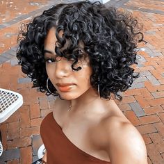 Item: Soul Lady Bouncy Curly Bob Wig Side Part Real HD Lace Wigs Hair Material: 100% Virgin Human Hair Wigs, No Fibbers & No Synthetic Hair Wig Density:180% Density. Thick Full FromTop To Ends; Enough to meet your requirement, bigger density wig is available for you. Hair Color:Natural Black Hair Texture: Jerry Curly Hair, Tight Bouncy Curly Hair. Hair Length:12-14 Inch Hair Features: Pre Plucked Hairline,100% True To Length. No Tangle,No Shedding, Healthy, Soft, No Impurities, No Strange Smell, Curly Bob With Side Bangs, Genshin Traveler, Bob Wig Side Part, Bouncy Curly Hair, Bob With Side Bangs, Wig Side Part, Curly Bob Wig, Bob Haircut Curly, Curly Bob Wigs