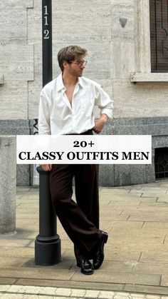 Elevate your wardrobe with classy outfits men can wear for any upscale event or meeting, ensuring a sophisticated and polished presence.