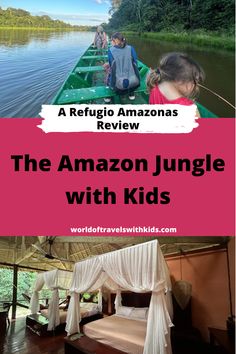 There are many places in the Amazon rainforest that are suitable for kids. Here is a comprehensive guide if you are planning to visit the Amazon jungle in Peru.  It is sure to make your Amazon vacation memorable.  Also included is our complete Refugio Amazonas Lodge review. #amazon #amazonjungle #familytravel Jungle Lodge, Puerto Maldonado, Peruvian Amazon, Peru Travel Guide, Adventurous Travel, Amazing Hotels, Amazon Jungle, 2024 Family, The Amazon Rainforest