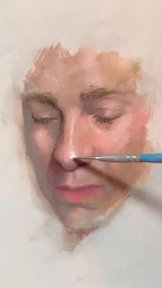 Realistic oil painting 🎨 Painting Reference Photos People, How To Paint Faces Oil, Photo References For Painting, How To Paint Faces With Oil Paint, Oil Painted Portraits, Portrait Painting Steps, How To Draw Oil Painting, Oil Paint Painting, How To Paint Portraits In Oil