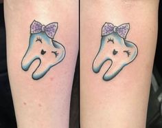 Dental Hygiene Tooth tattoo Cute Tooth Tattoo Ideas, Sweet Tooth Tattoo, Dental Tattoo Ideas, Tooth Tattoo Ideas, Tooth Tattoos, Utah Tattoo, Hand Tattoo Images, Mark Tattoo