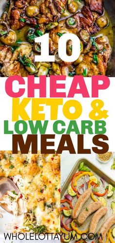 Meal Prep Keto, Easy Keto Meals, Overnight Oat, Low Carb Diets, Low Carb Lunch