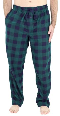 PRICES MAY VARY. · THE COMFIEST MEN’S PAJAMA BOTTOMS TO SLEEP INTO: Update your old pajamas with the most practical pajama pants that are extremely comfortable to wear in and out of bed. Ultra soft to the touch, roomy and stylish, these long pajama bottoms are perfect for sleeping or lounging in comfort! · VALUE PACK OF 2 SLEEP PANTS YOU WON’T STOP WEARING: With two pajama pants of different style but exact same quality per pack, you will always have a spare pair to wear, even when the one is in Green Buffalo Plaid, Fleece Pajama Pants, Fleece Pajamas, Pajama Pant, Sleep Pants, Pajama Bottoms, Mens Fleece, Mens Pajamas, The Loom