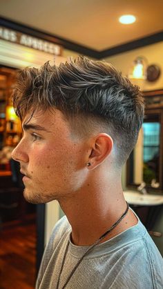 Straight Hair Fade Haircut, Short Hair Styles For Guys, Guy Short Haircut, Men’s Taper Fade, Low Taper Fade Haircut Straight Hair Boy, Good Haircuts For Boys, Lower Taper Fade, Short Hair Low Taper, Taper Fade Mullet